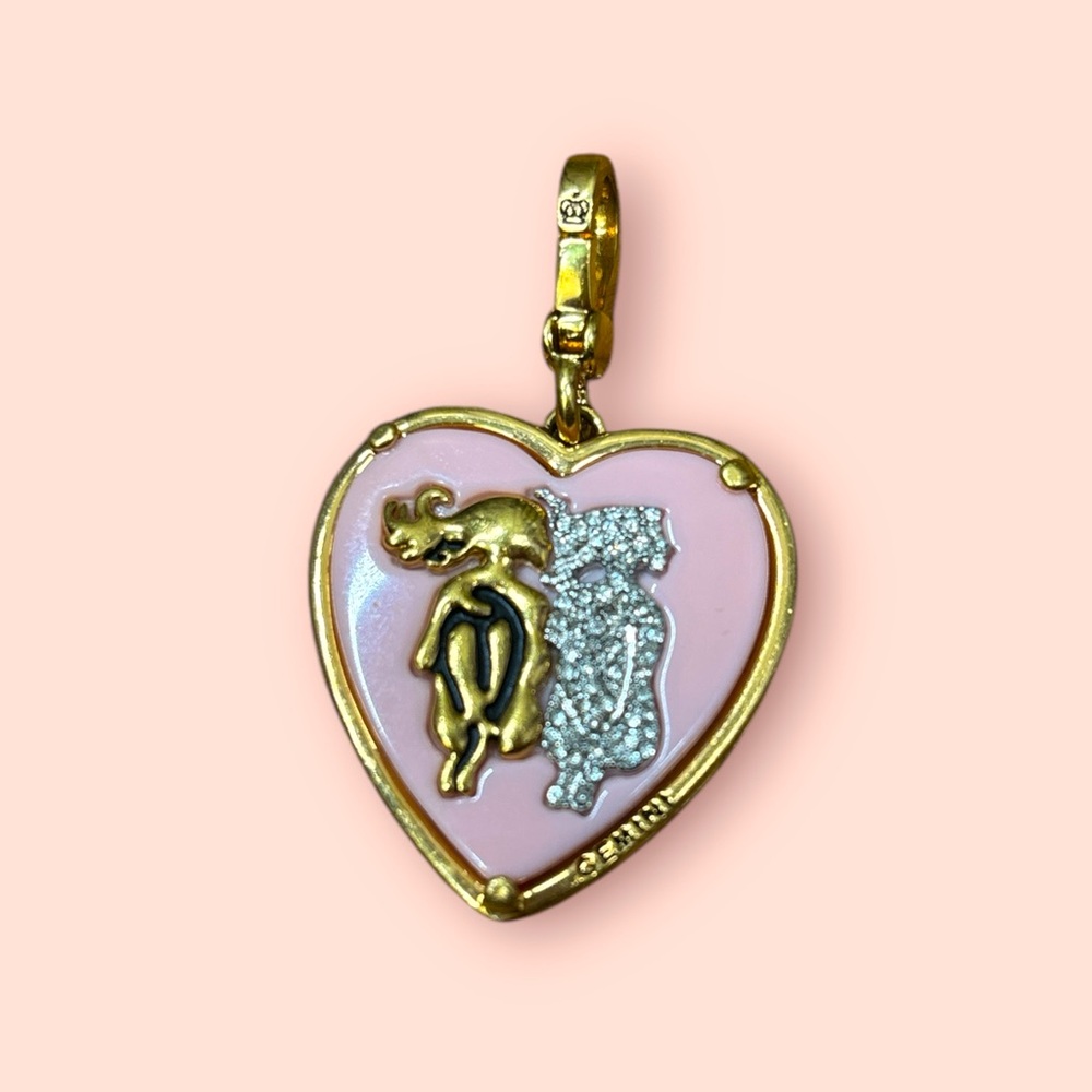 Juicy Couture ZODIAC GEMINI Bracelet Charm RARE